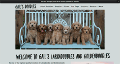 Desktop Screenshot of gailslabradoodles.com